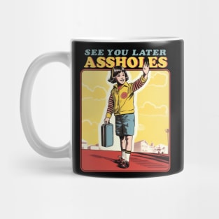 See You Later Funny Vintage Childrens Book Parody Mug